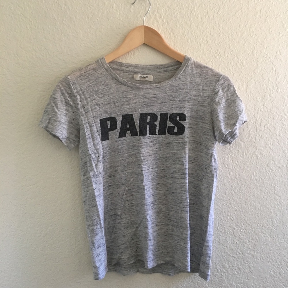 Madewell Paris tee shirt